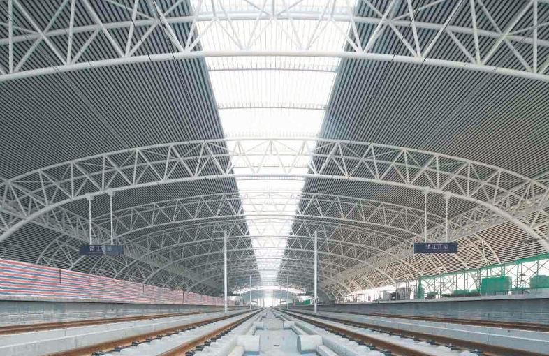 نظام سقف الجمالون تروس فولاذية خفيفة للبيع