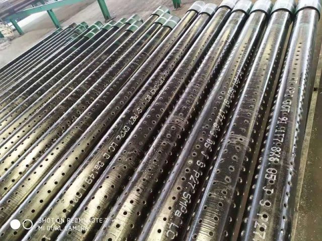 What is difference between perforated casing and slotted casing pipe ?