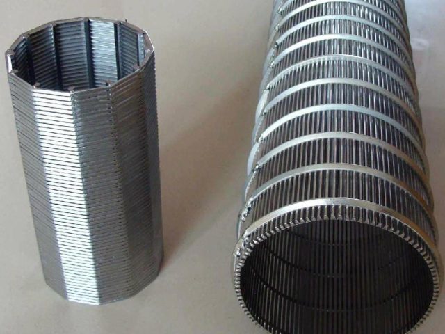 High Precision Wedge Wire Screen Filter Pipe